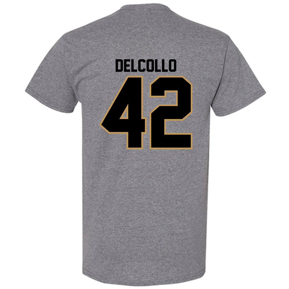 Oakland - NCAA Baseball : Drew Delcollo - T-Shirt-1