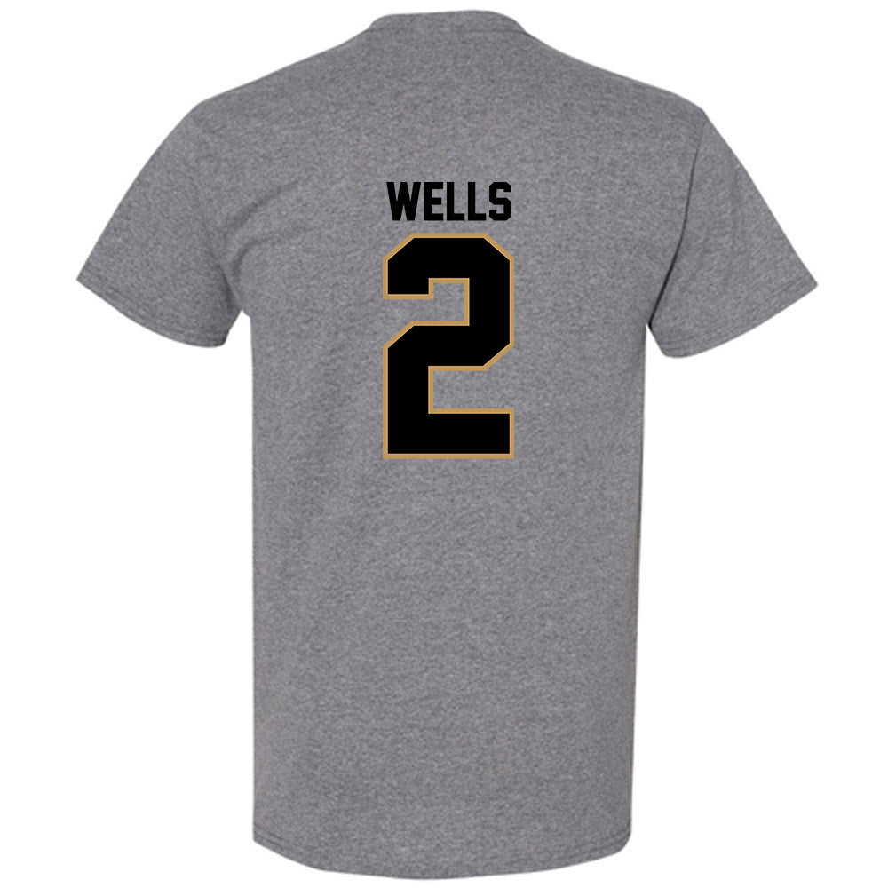 Oakland - NCAA Men's Basketball : Ziare Wells - T-Shirt-1