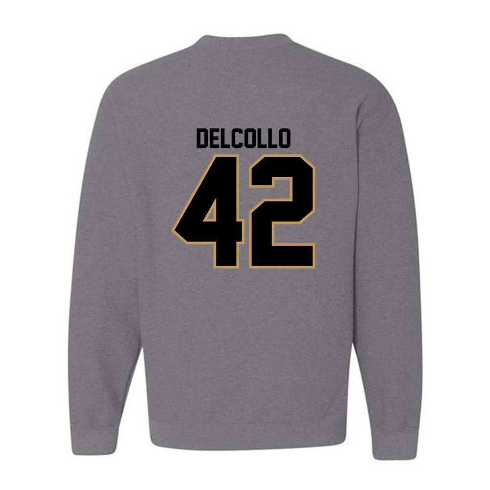 Oakland - NCAA Baseball : Drew Delcollo - Crewneck Sweatshirt-1