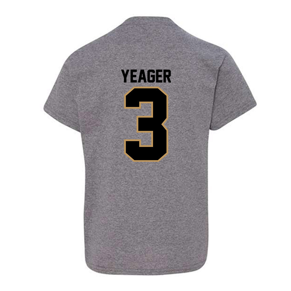 Oakland - NCAA Men's Basketball : Donny Yeager - Youth T-Shirt-1