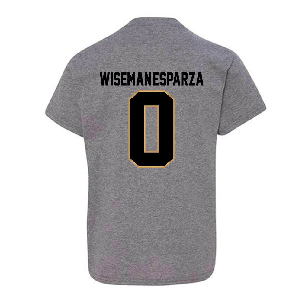 Oakland - NCAA Women's Soccer : Carrina Wiseman-Esparza - Youth T-Shirt-1