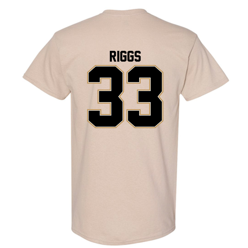 Oakland - NCAA Baseball : Luke Riggs - Classic Shersey T-Shirt-1