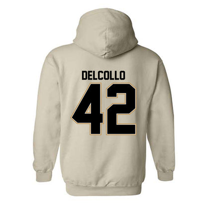 Oakland - NCAA Baseball : Drew Delcollo - Classic Shersey Hooded Sweatshirt-1