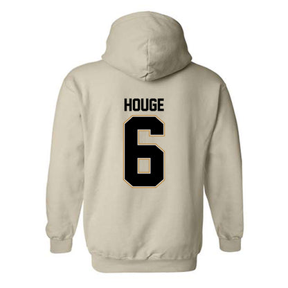 Oakland - NCAA Men's Basketball : Michael Houge - Classic Shersey Hooded Sweatshirt-1