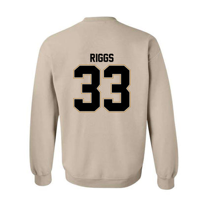 Oakland - NCAA Baseball : Luke Riggs - Classic Shersey Crewneck Sweatshirt-1