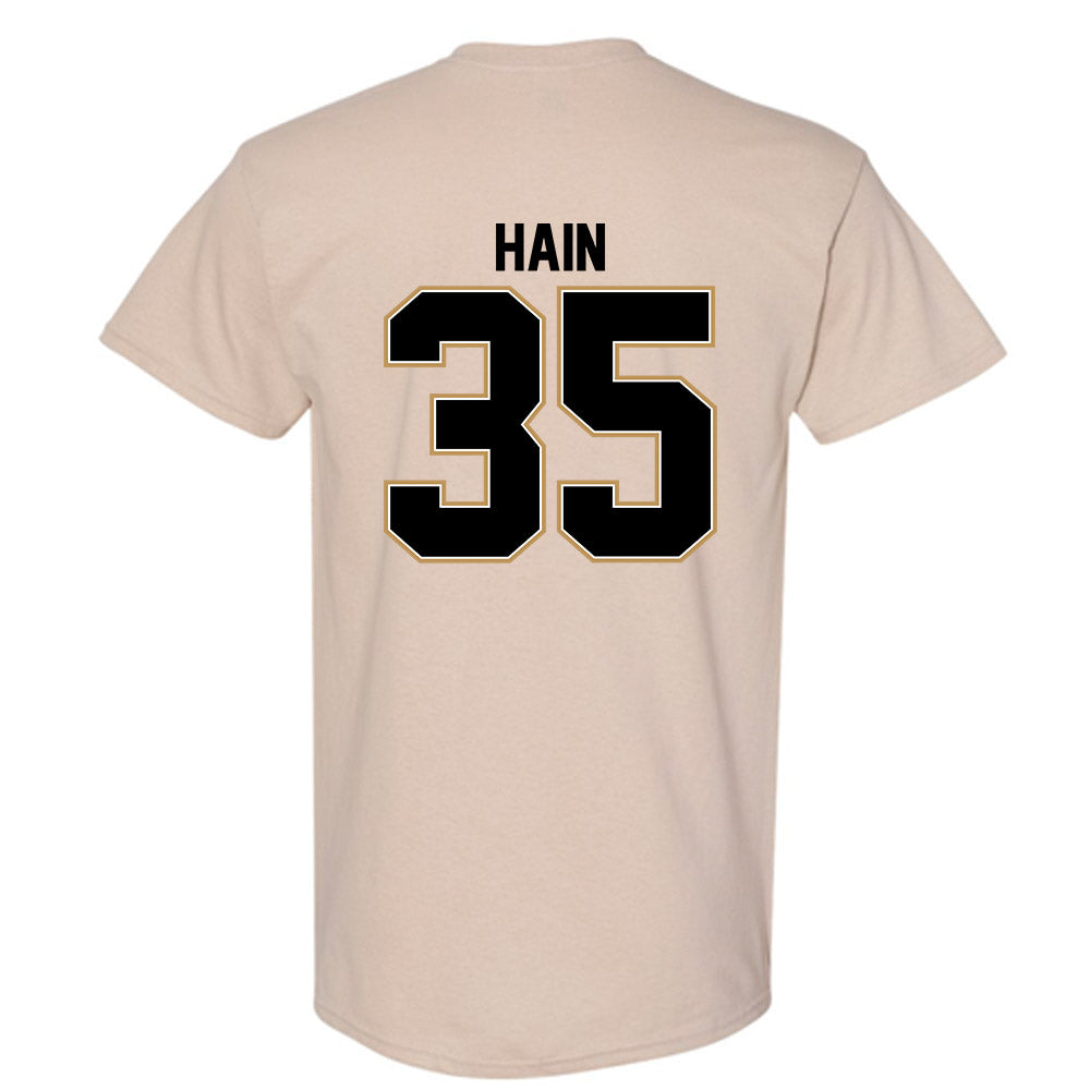 Oakland - NCAA Baseball : Carter Hain - Classic Shersey T-Shirt-1