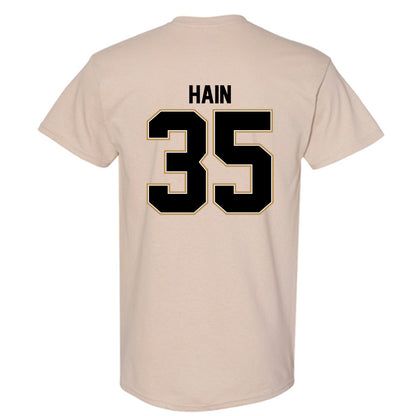 Oakland - NCAA Baseball : Carter Hain - Classic Shersey T-Shirt-1