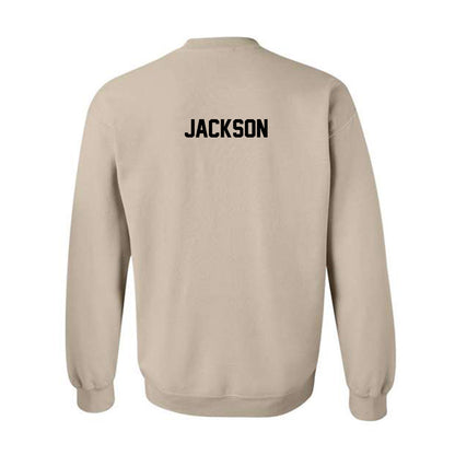 Oakland - NCAA Men's Track & Field : Romario Jackson - Classic Shersey Crewneck Sweatshirt-1