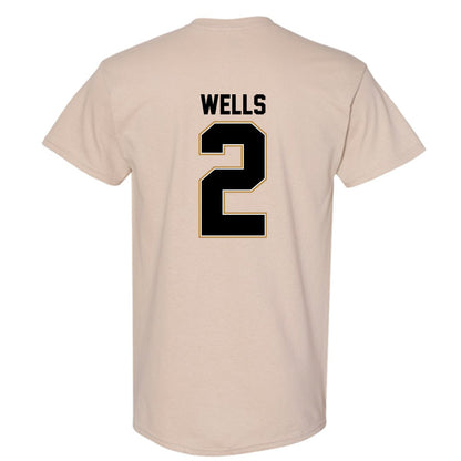 Oakland - NCAA Men's Basketball : Ziare Wells - Classic Shersey T-Shirt-1