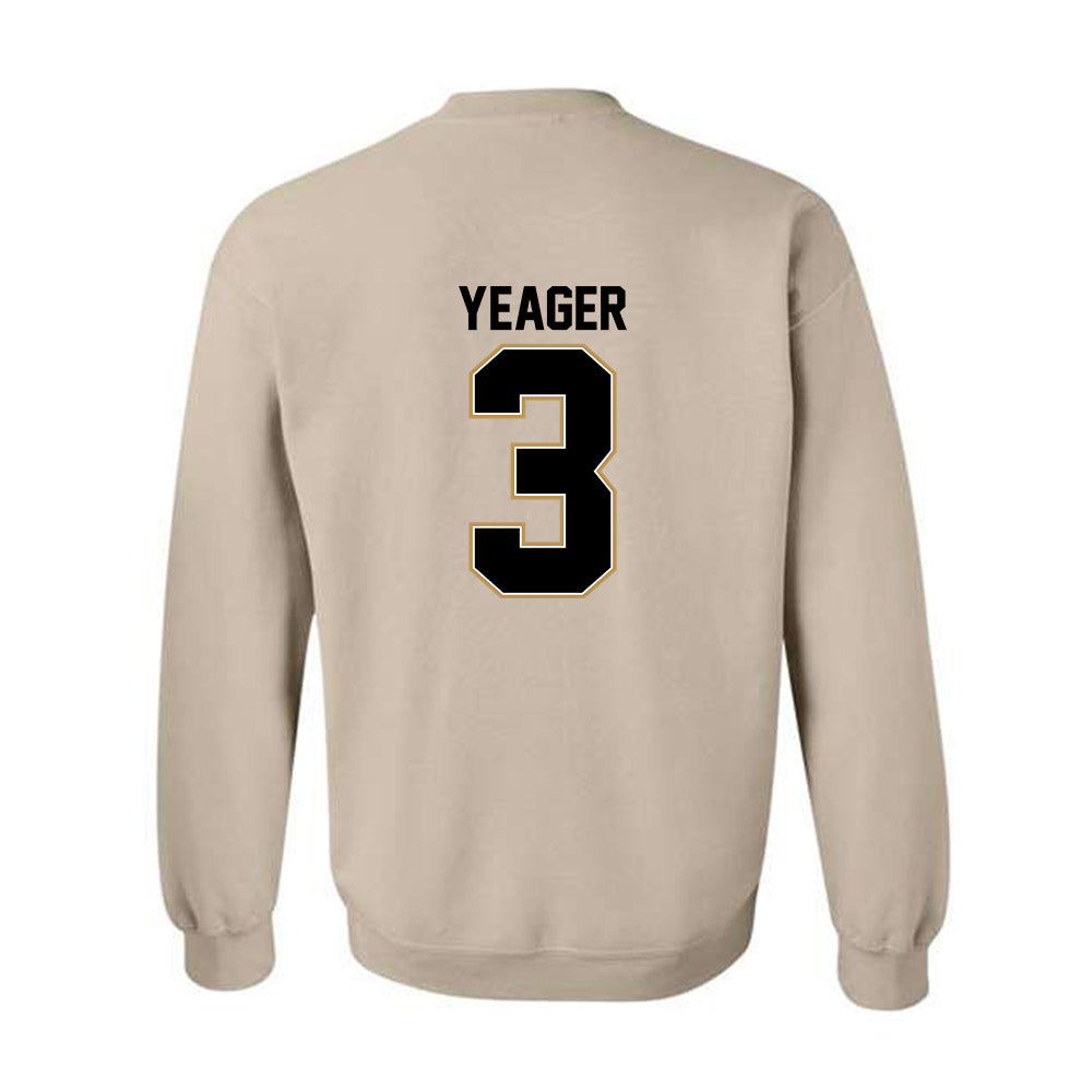 Oakland - NCAA Men's Basketball : Donny Yeager - Classic Shersey Crewneck Sweatshirt-1