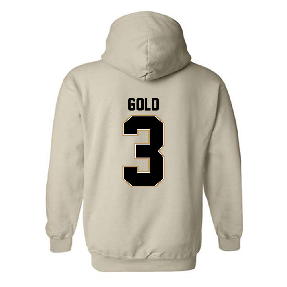 Oakland - NCAA Women's Basketball : Layla Gold - Classic Shersey Hooded Sweatshirt-1