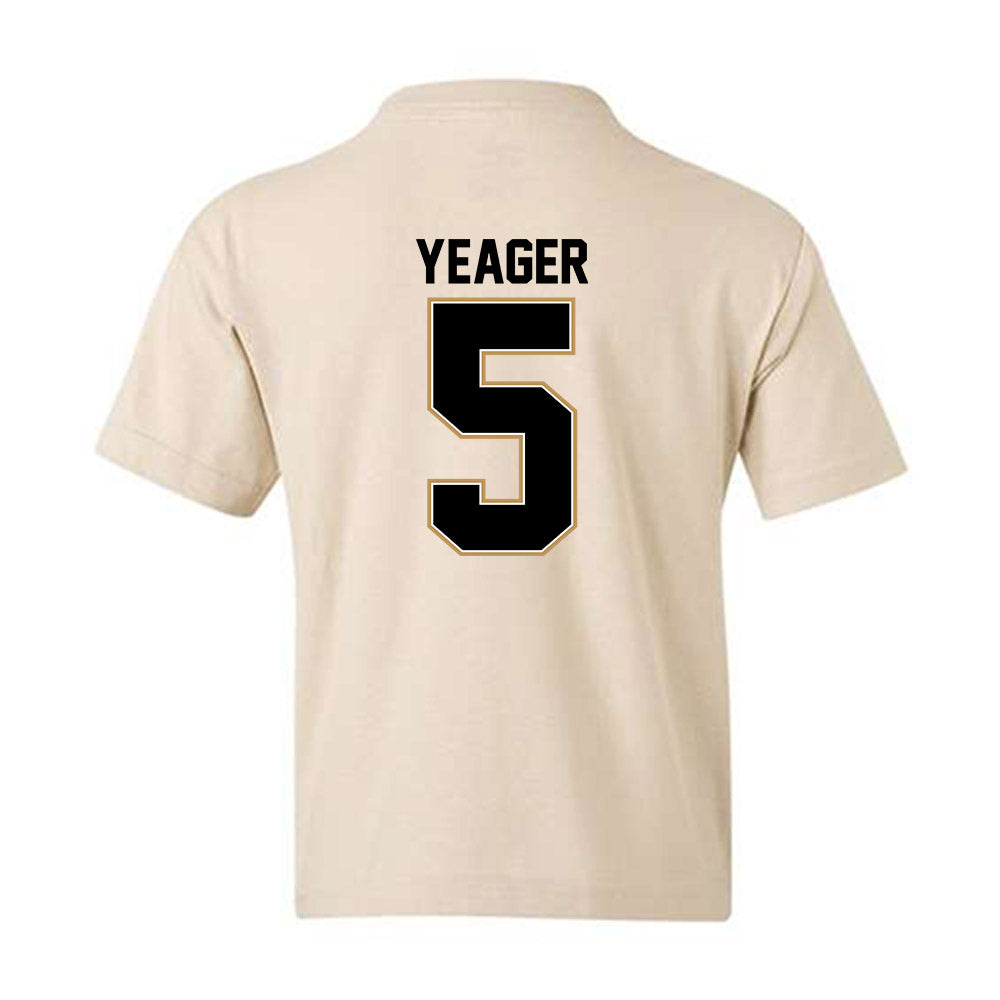 Oakland - NCAA Men's Basketball : MJ Yeager - Classic Shersey Youth T-Shirt-1