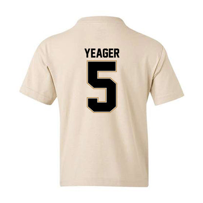 Oakland - NCAA Men's Basketball : MJ Yeager - Classic Shersey Youth T-Shirt-1