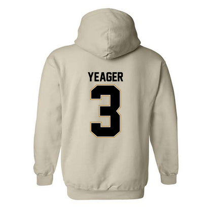 Oakland - NCAA Men's Basketball : Donny Yeager - Classic Shersey Hooded Sweatshirt-1