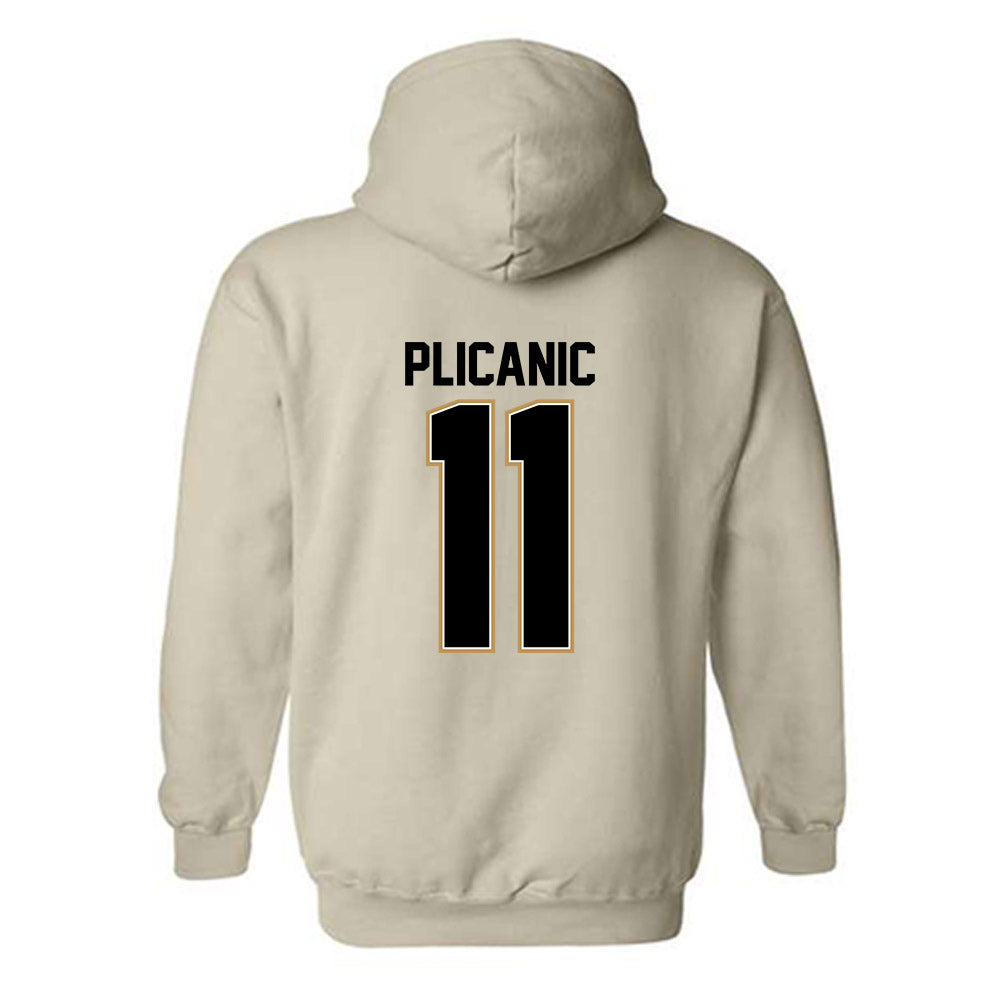 Oakland - NCAA Football : Lejs Plicanic - Classic Shersey Hooded Sweatshirt-1