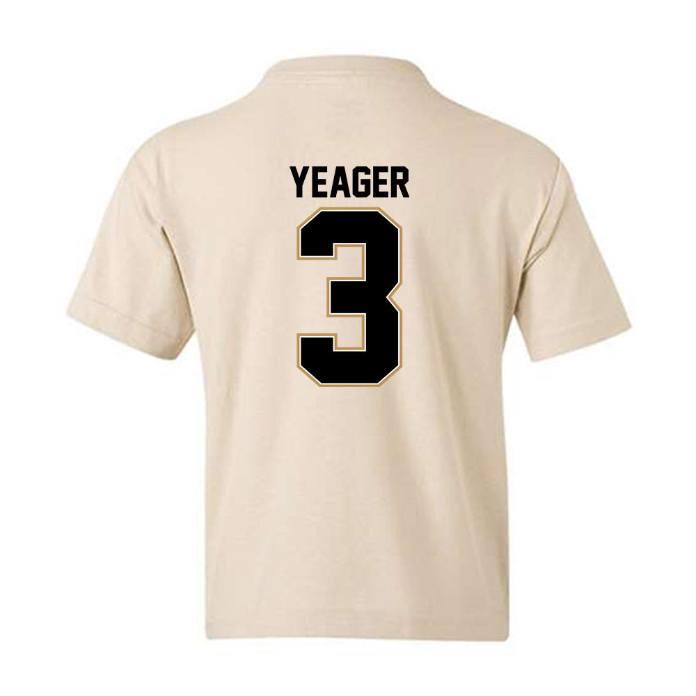 Oakland - NCAA Men's Basketball : Donny Yeager - Classic Shersey Youth T-Shirt-1