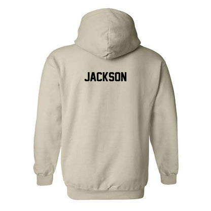 Oakland - NCAA Men's Track & Field : Romario Jackson - Classic Shersey Hooded Sweatshirt-1