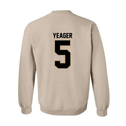 Oakland - NCAA Men's Basketball : MJ Yeager - Classic Shersey Crewneck Sweatshirt-1