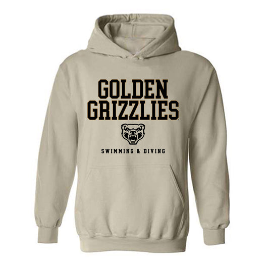 Oakland - NCAA Men's Swimming & Diving : Caleb Rohacs - Classic Shersey Hooded Sweatshirt-0