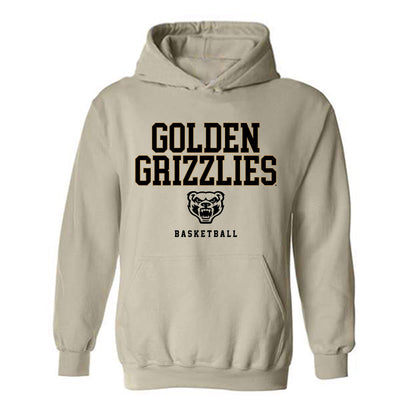 Oakland - NCAA Men's Basketball : Michael Houge - Classic Shersey Hooded Sweatshirt-0