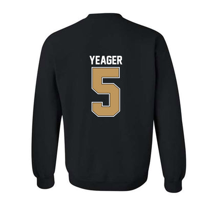 Oakland - NCAA Men's Basketball : MJ Yeager - Classic Shersey Crewneck Sweatshirt-1