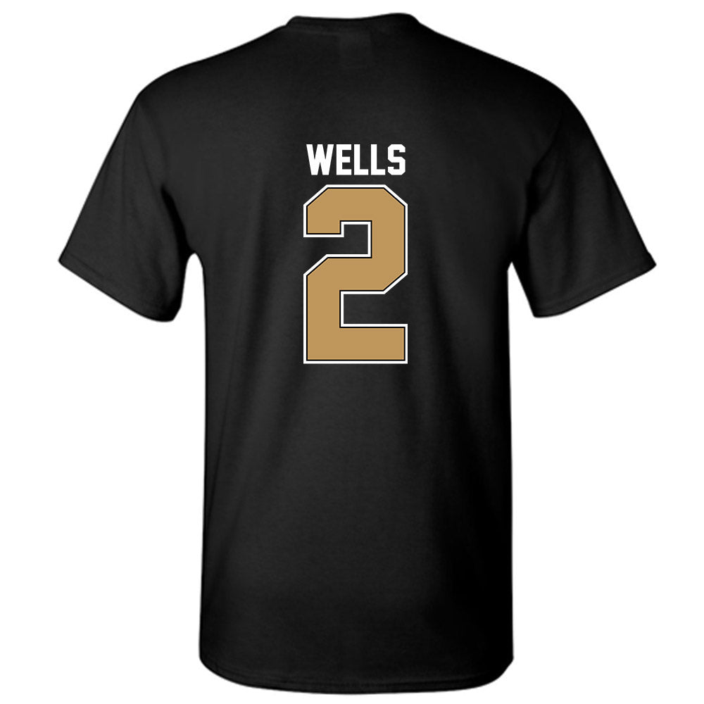 Oakland - NCAA Men's Basketball : Ziare Wells - Classic Shersey T-Shirt-1
