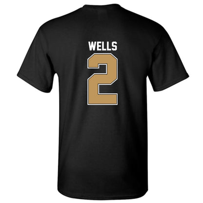 Oakland - NCAA Men's Basketball : Ziare Wells - Classic Shersey T-Shirt-1