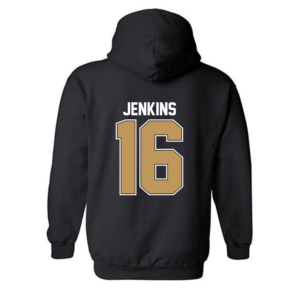 Oakland - NCAA Women's Soccer : Corinne Jenkins - Classic Shersey Hooded Sweatshirt-1
