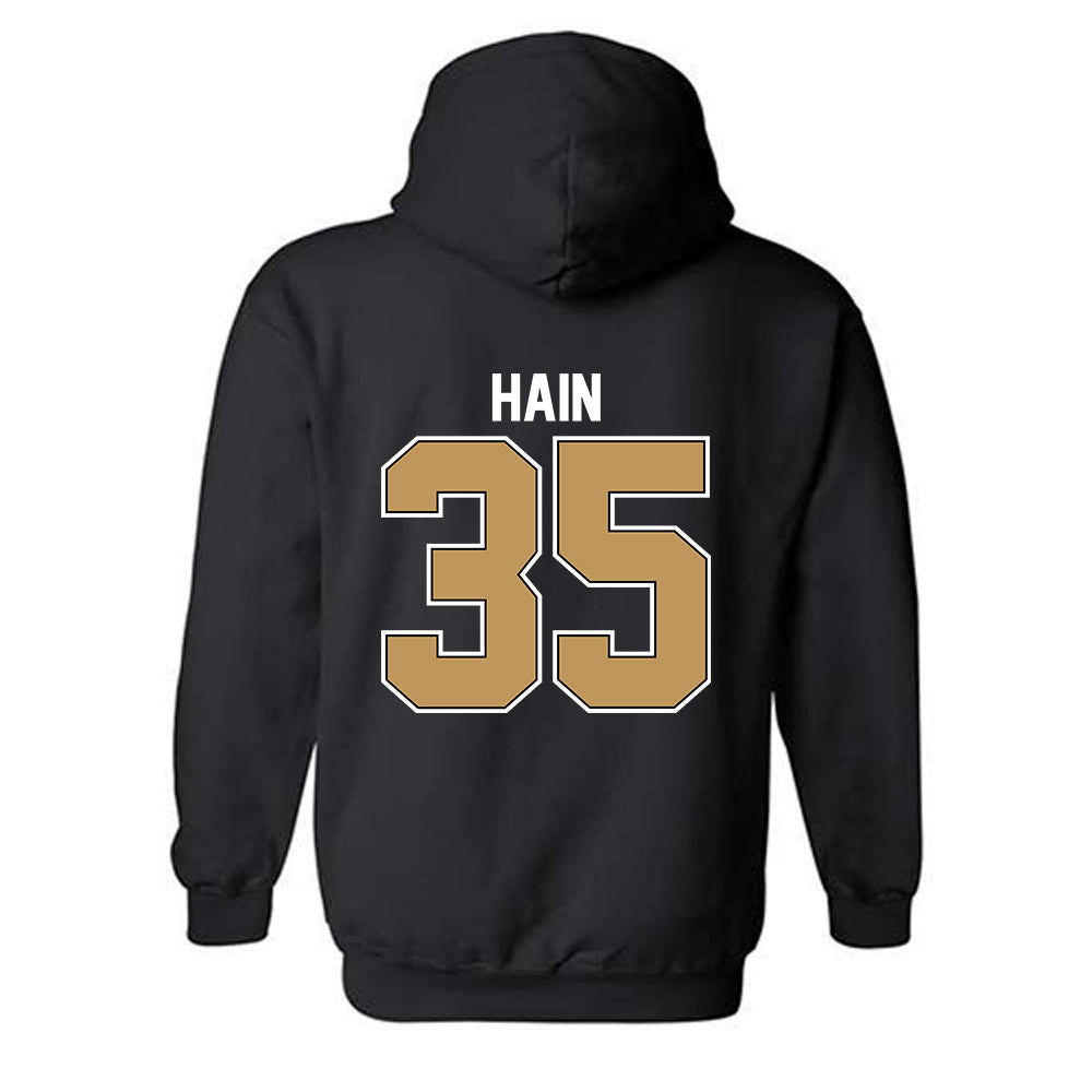 Oakland - NCAA Baseball : Carter Hain - Classic Shersey Hooded Sweatshirt-1