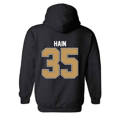 Oakland - NCAA Baseball : Carter Hain - Classic Shersey Hooded Sweatshirt-1