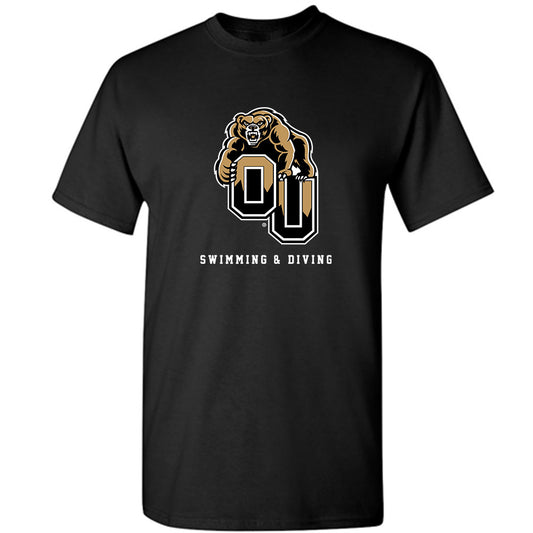 Oakland - NCAA Men's Swimming & Diving : Caleb Rohacs - Classic Shersey T-Shirt-0
