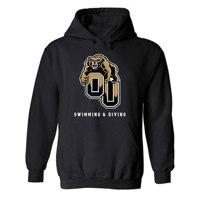 Oakland - NCAA Women's Swimming & Diving : Hannah Clark - Classic Shersey Hooded Sweatshirt-0