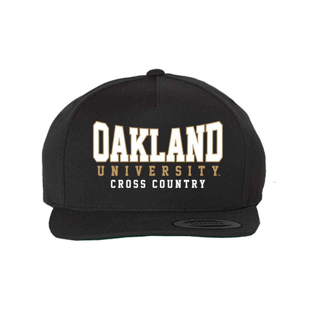 Oakland - NCAA Men's Cross Country : Mamdouh Abukaram - Snapback Hat-0