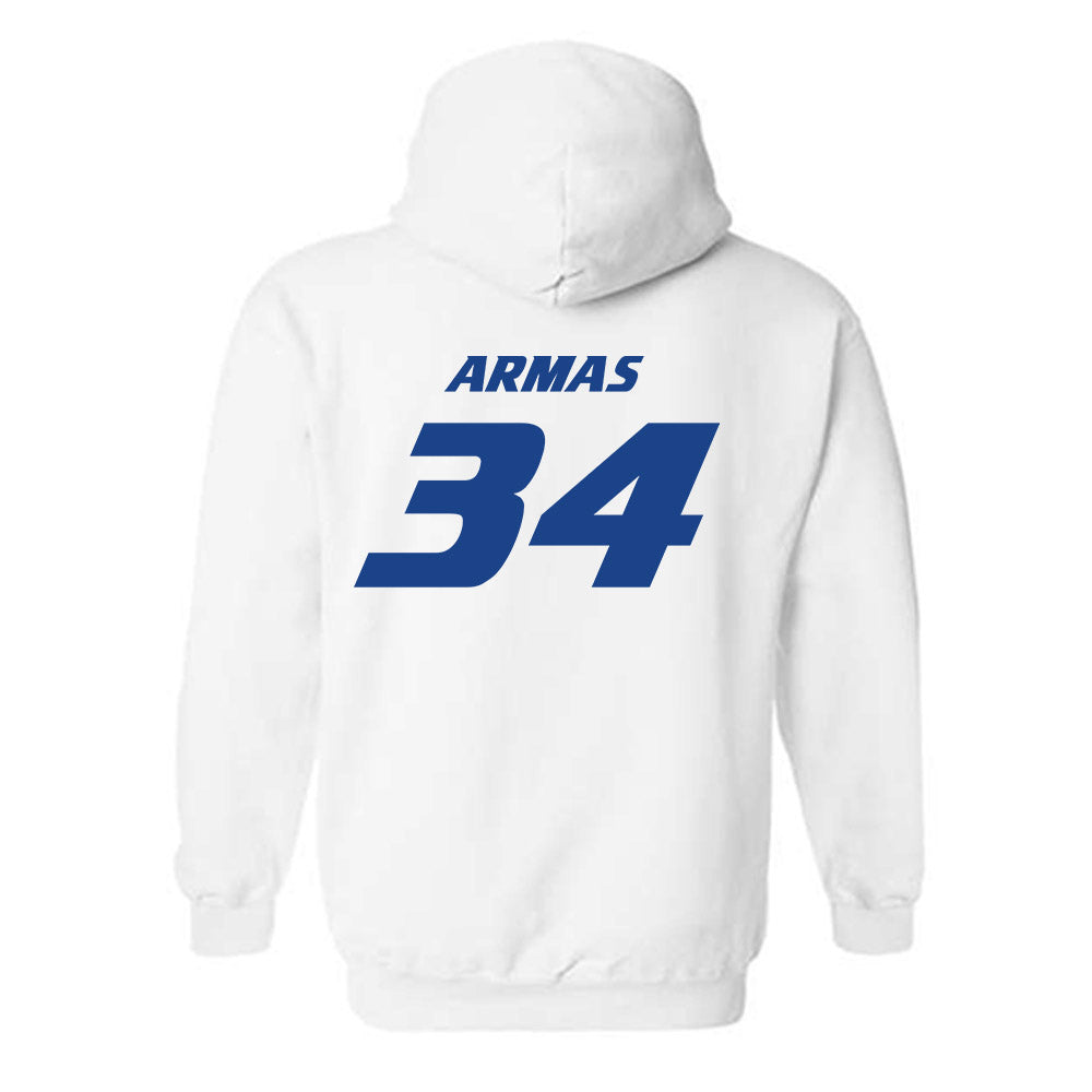Hofstra - NCAA Men's Soccer : Aleksei Armas - Classic Shersey Hooded Sweatshirt-1
