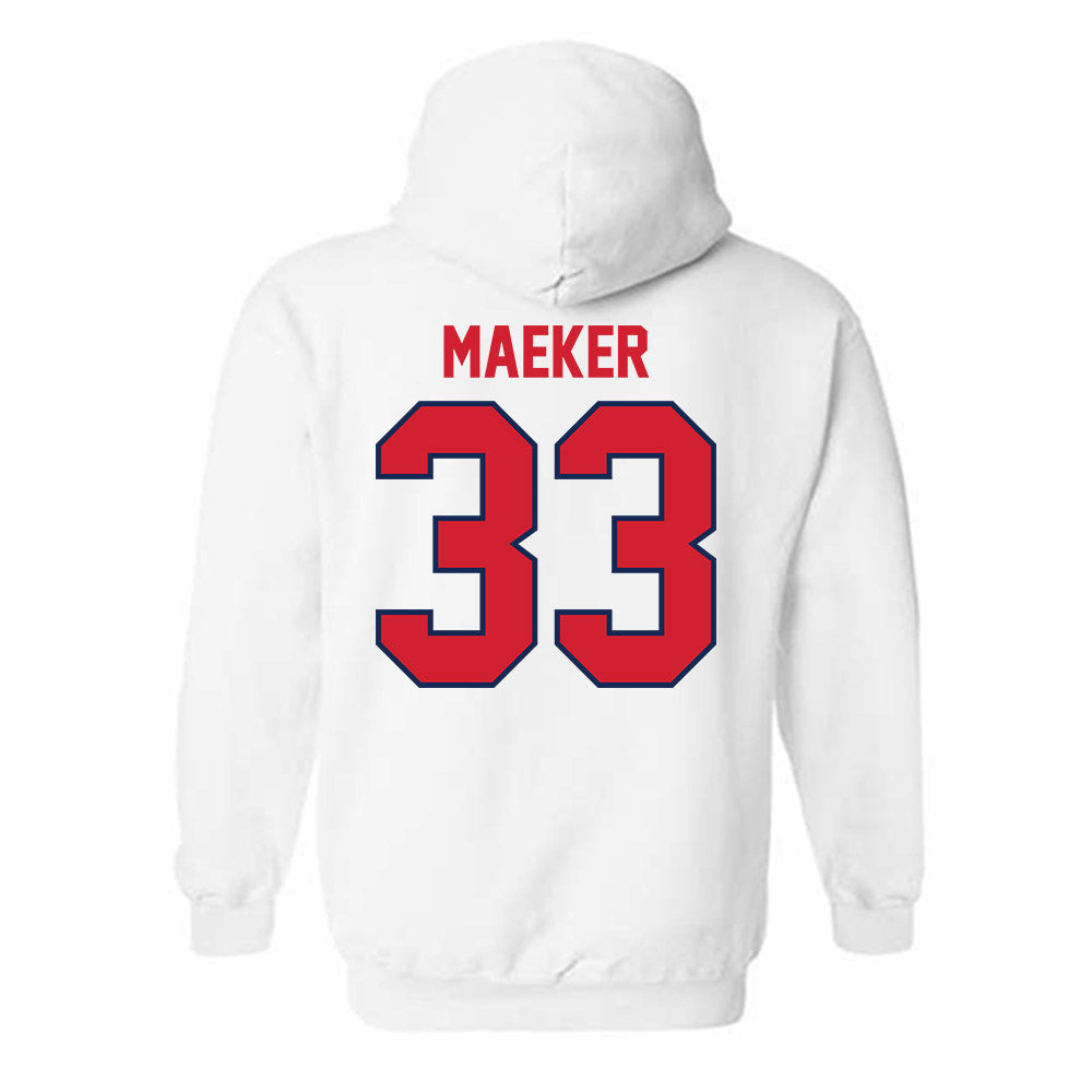 Belmont - NCAA Baseball : Trey Maeker - Classic Shersey Hooded Sweatshirt-1