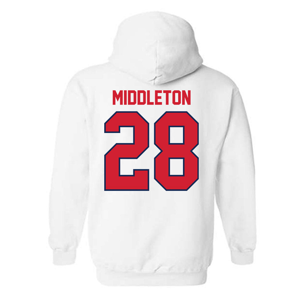 Belmont - NCAA Softball : Ally Middleton - Classic Shersey Hooded Sweatshirt-1