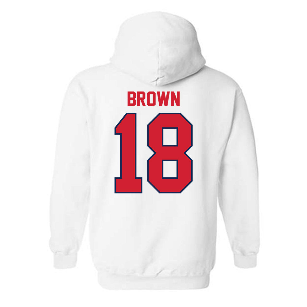 Belmont - NCAA Baseball : Zane Brown - Classic Shersey Hooded Sweatshirt-1