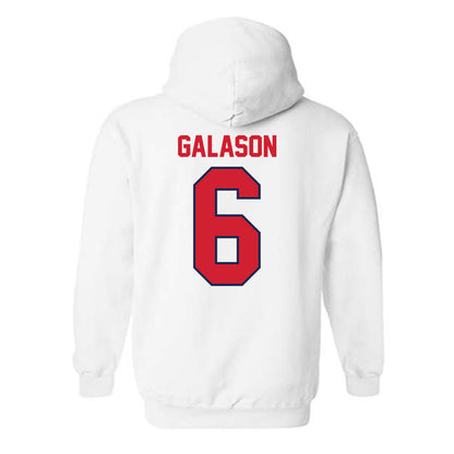 Belmont - NCAA Baseball : Kaden Galason - Classic Shersey Hooded Sweatshirt-1