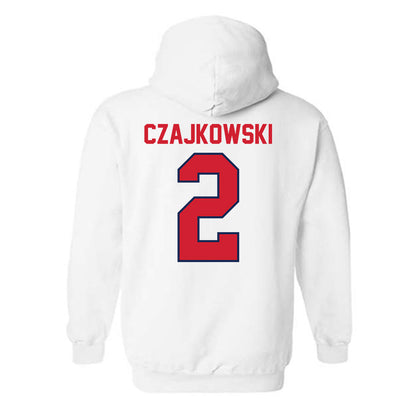 Belmont - NCAA Women's Volleyball : Jordan Czajkowski - Classic Shersey Hooded Sweatshirt-1