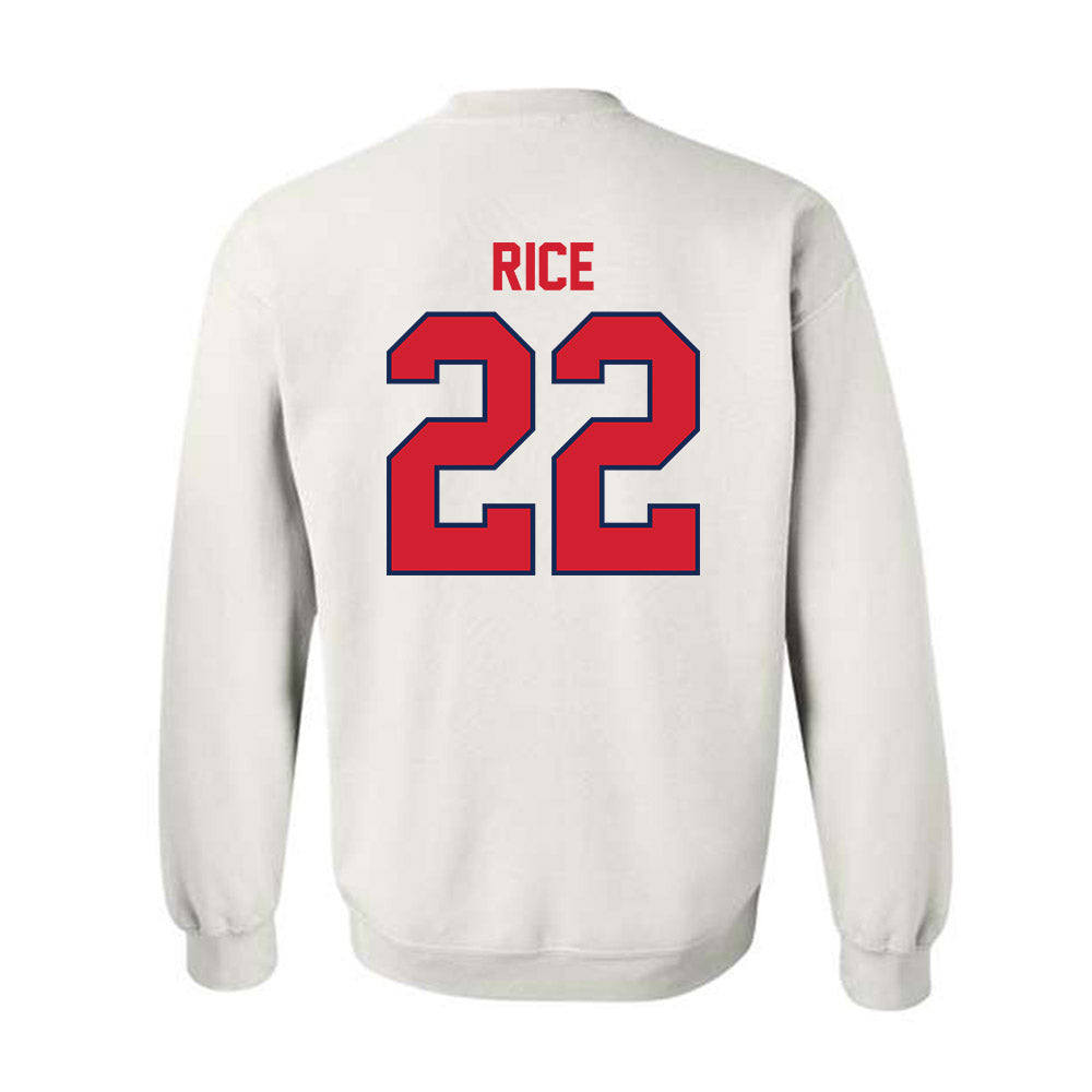 Belmont - NCAA Baseball : Noah Rice - Classic Shersey Crewneck Sweatshirt-1