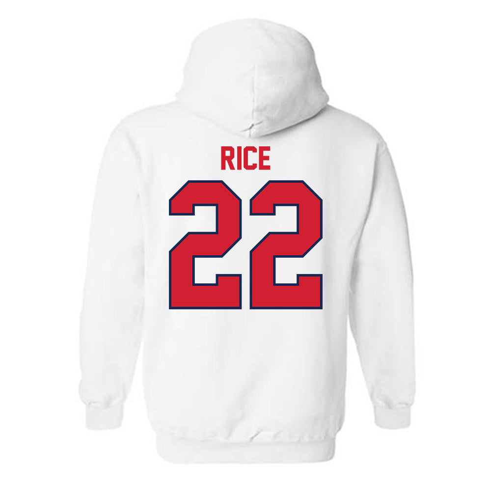 Belmont - NCAA Baseball : Noah Rice - Classic Shersey Hooded Sweatshirt-1