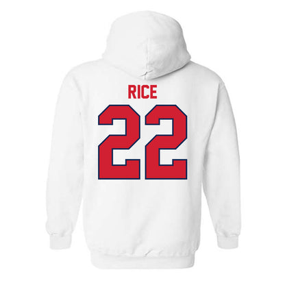 Belmont - NCAA Baseball : Noah Rice - Classic Shersey Hooded Sweatshirt-1