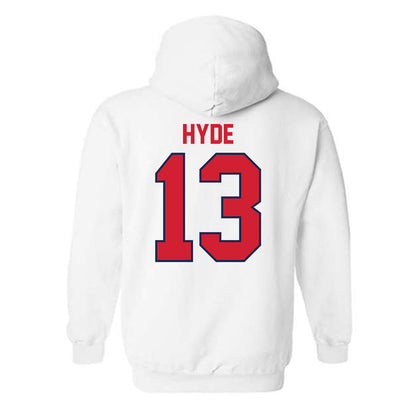 Belmont - NCAA Women's Basketball : Claire Hyde - Classic Shersey Hooded Sweatshirt