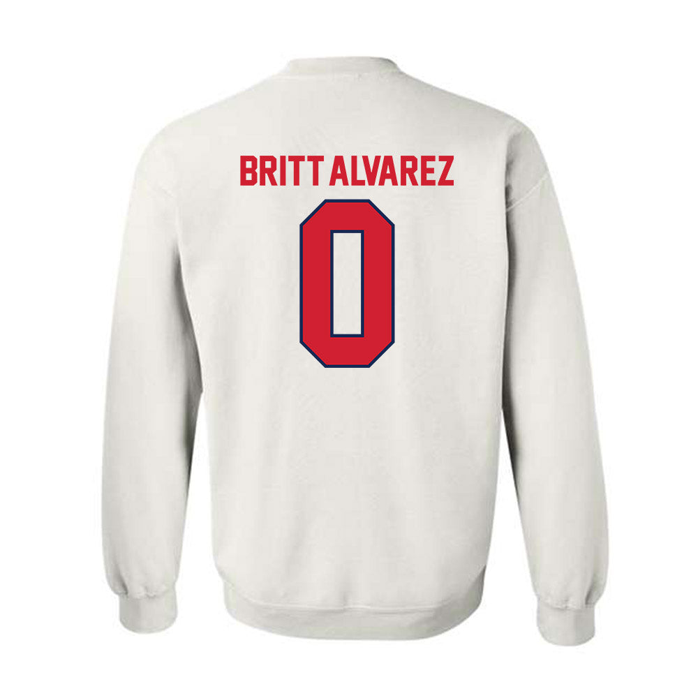 Belmont - NCAA Men's Tennis : Diego Britt-Alvarez - Classic Shersey Crewneck Sweatshirt-1