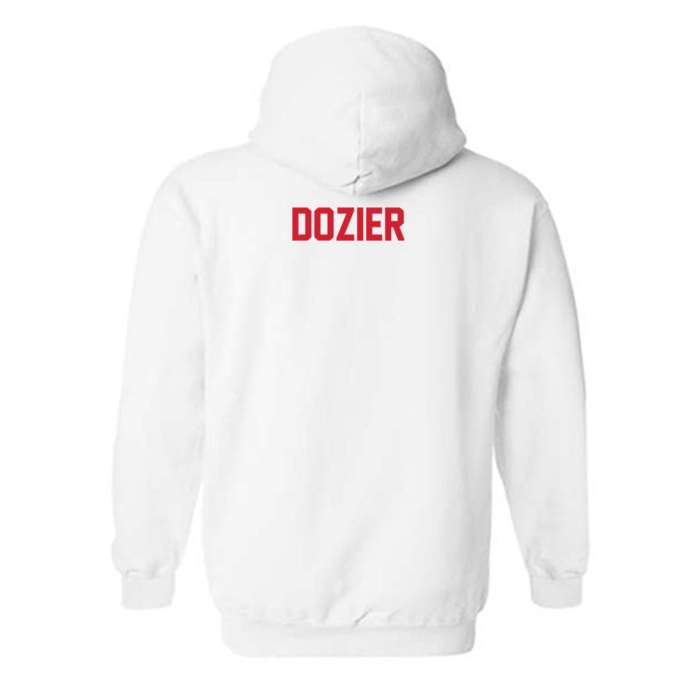 Belmont - NCAA Men's Track & Field : Tezz Dozier - Classic Shersey Hooded Sweatshirt-1