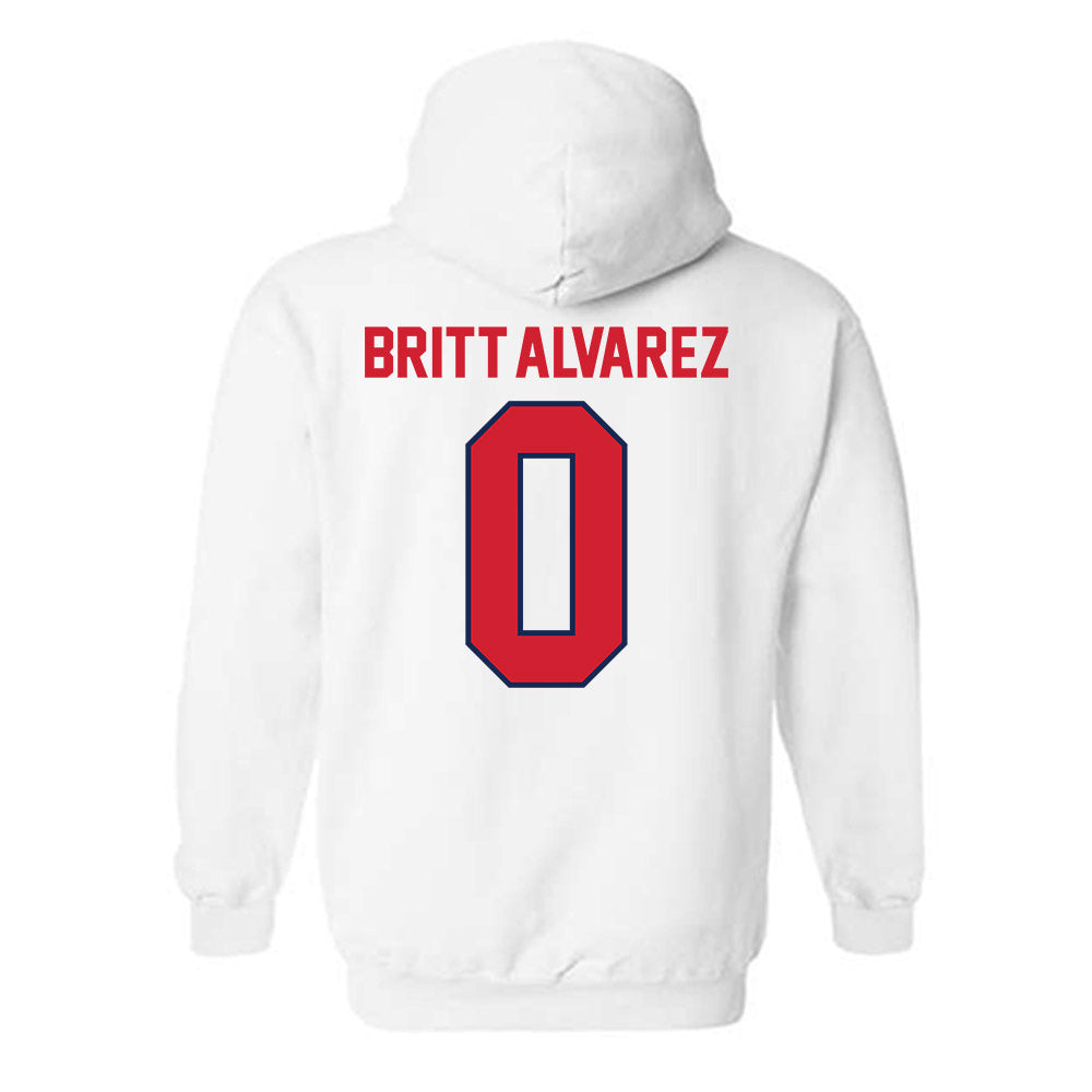 Belmont - NCAA Men's Tennis : Diego Britt-Alvarez - Classic Shersey Hooded Sweatshirt-1