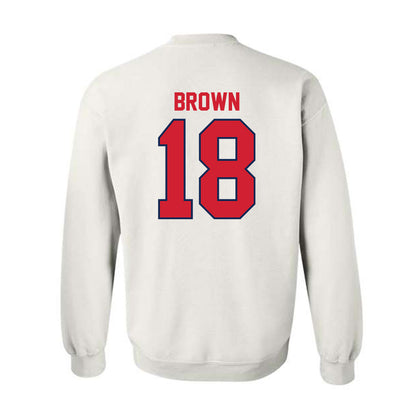 Belmont - NCAA Baseball : Zane Brown - Classic Shersey Crewneck Sweatshirt-1