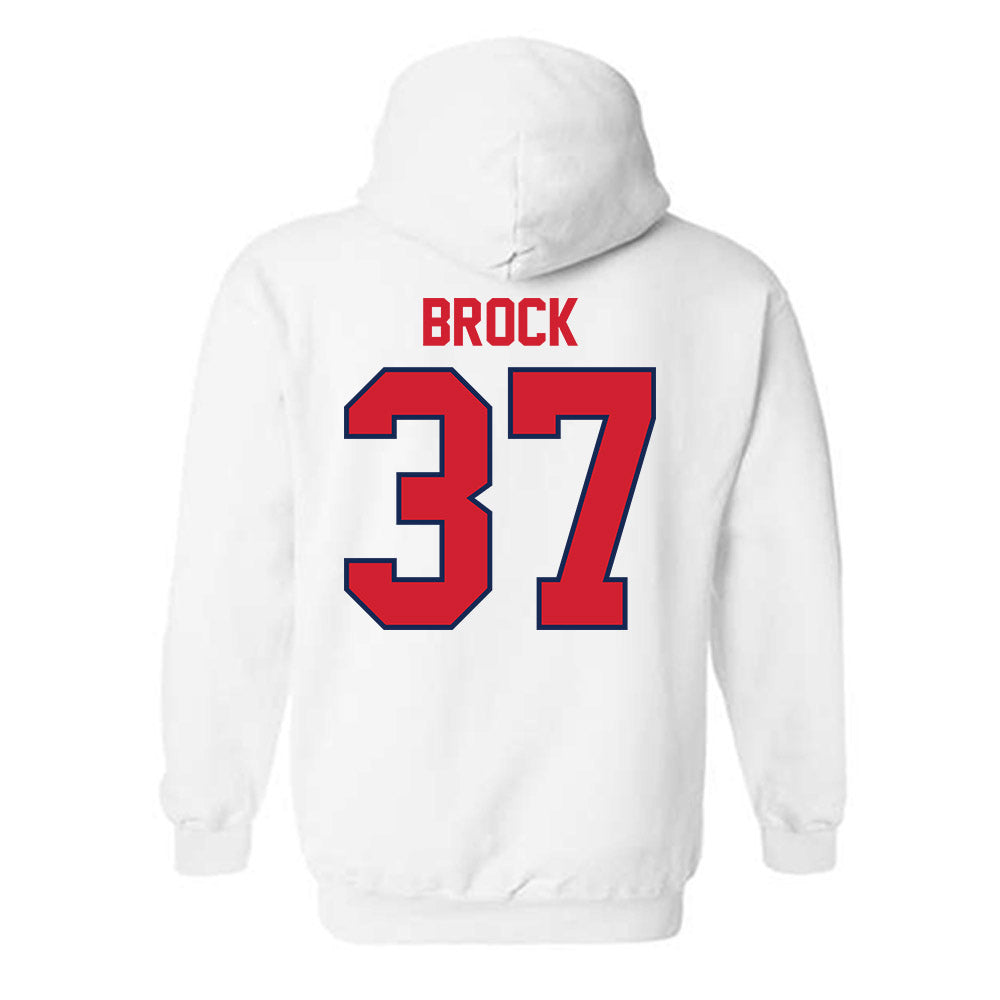Belmont - NCAA Baseball : Logan Brock - Classic Shersey Hooded Sweatshirt