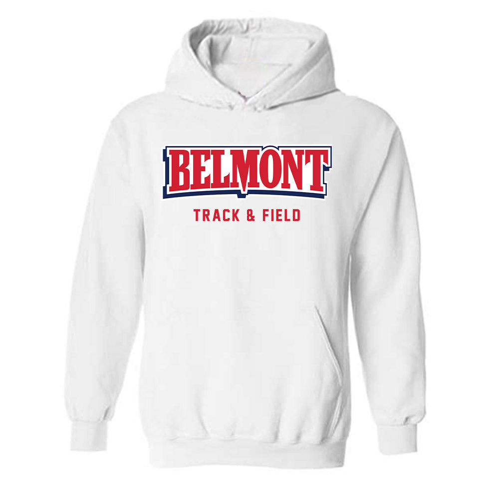 Belmont - NCAA Men's Track & Field : Tezz Dozier - Classic Shersey Hooded Sweatshirt-0