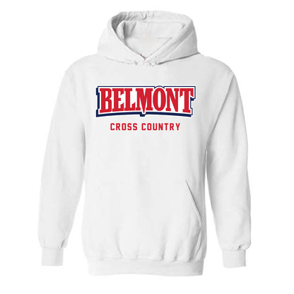 Belmont - NCAA Men's Cross Country : Jesiah Low - Classic Shersey Hooded Sweatshirt-0
